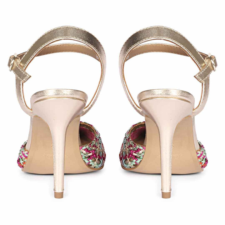 Saint Elio Multi Hand Woven Leather Pumps