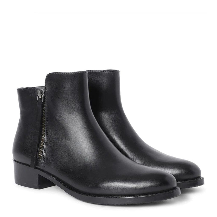 Handcrafted side zip ankle boots for women Online