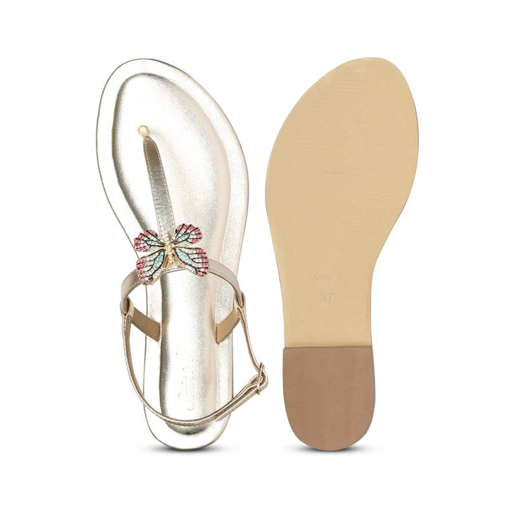 Statement jeweled sandals for parties
