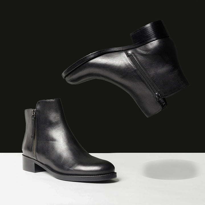 Best Handcrafted side zip ankle boots for women
