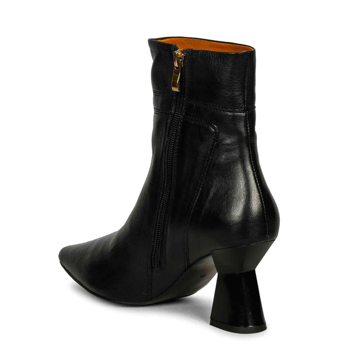Front zipper boots