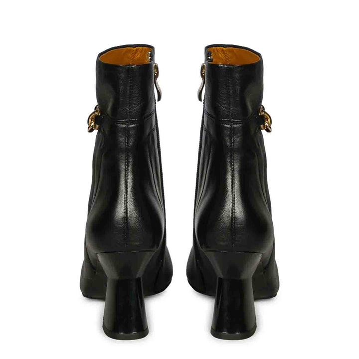 Elegant black boots
