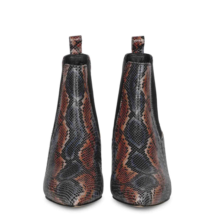 Top Leather Kitten Heel Ankle Boots USA