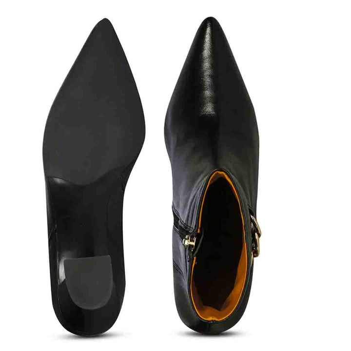 Designer leather boots