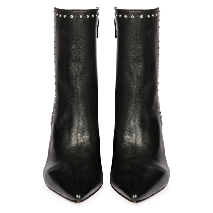 Best leather block heel boots for women online