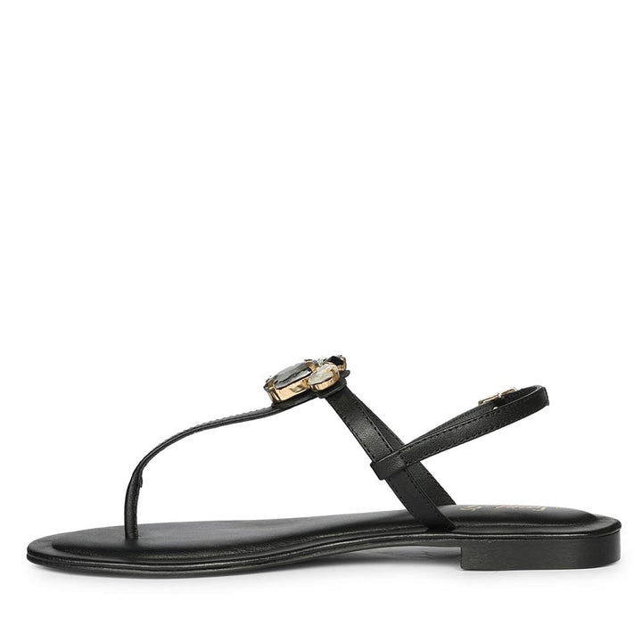 Designer Embellished black sandals