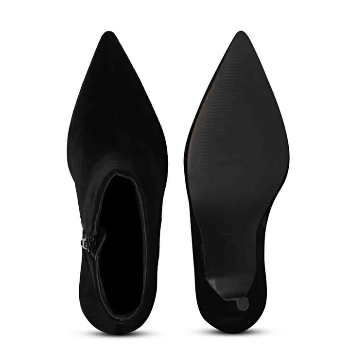 Trendy Suede Ankle Boots USA