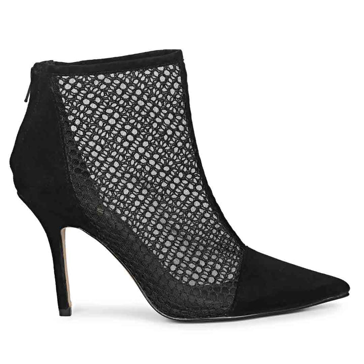 Black Suede Leather Pumps USA