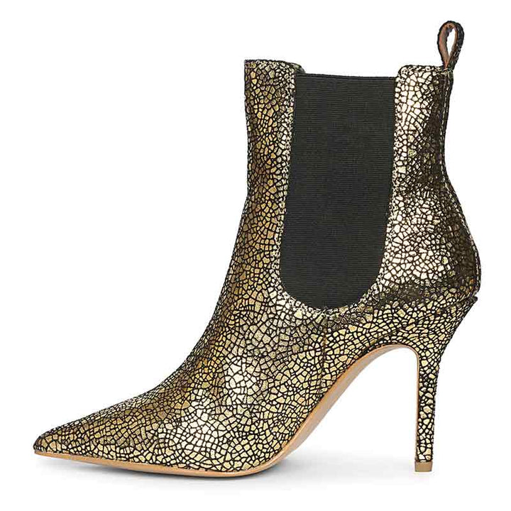 Metallic Stiletto Boots Women's Online USA
