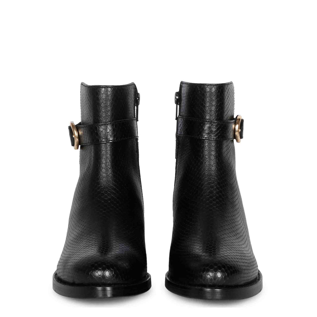 Handcrafted Eleanor leather ankle boots USA