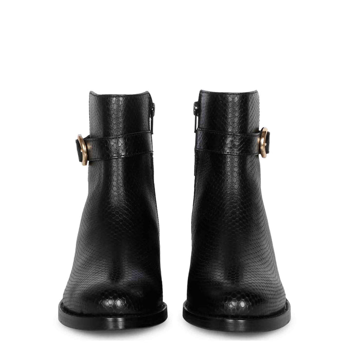 Handcrafted Eleanor leather ankle boots USA