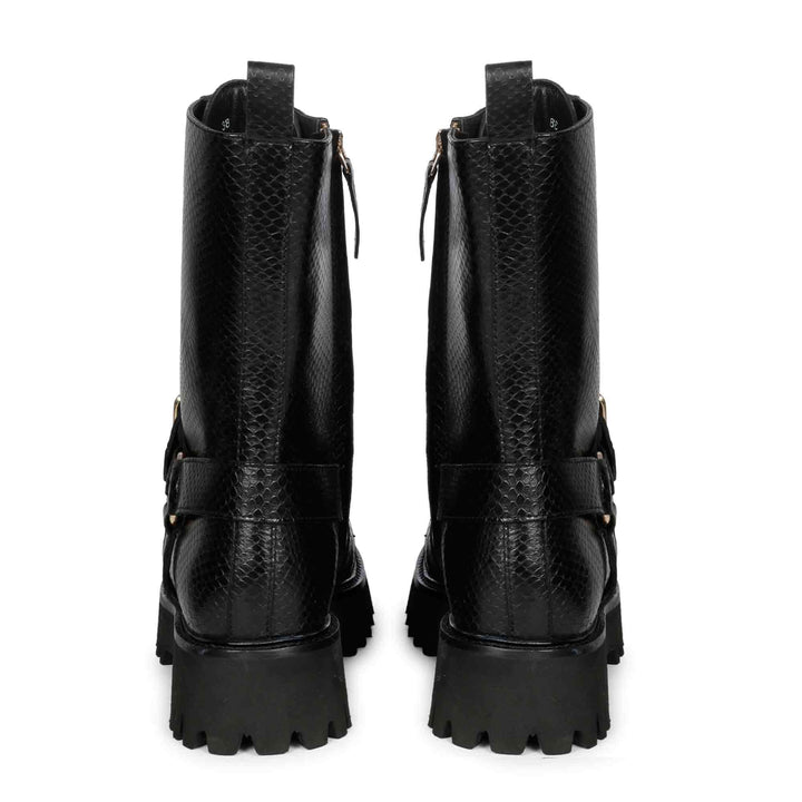 Stella high ankle leather boots for wome