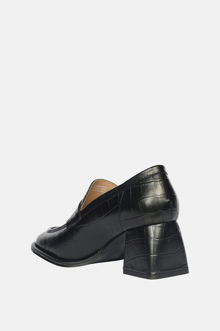 Viviana Croco - Heel Loafers