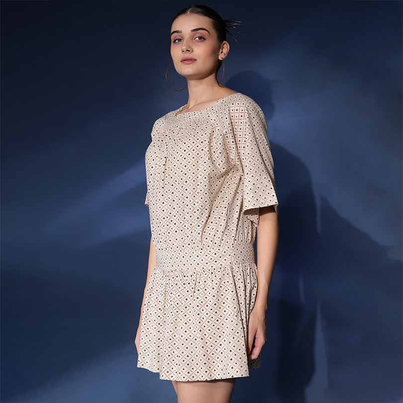 cotton cambric dress Plain Cambric Cotton Dress | Soft Lightweight Everyday Outfit for Women