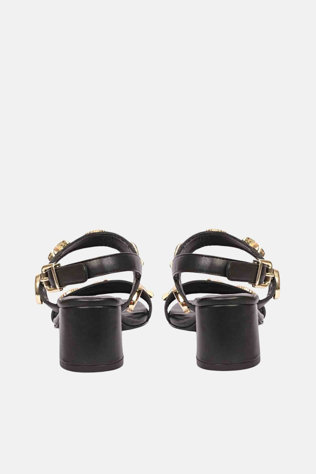 The Saint G - Uri - Black Sandals