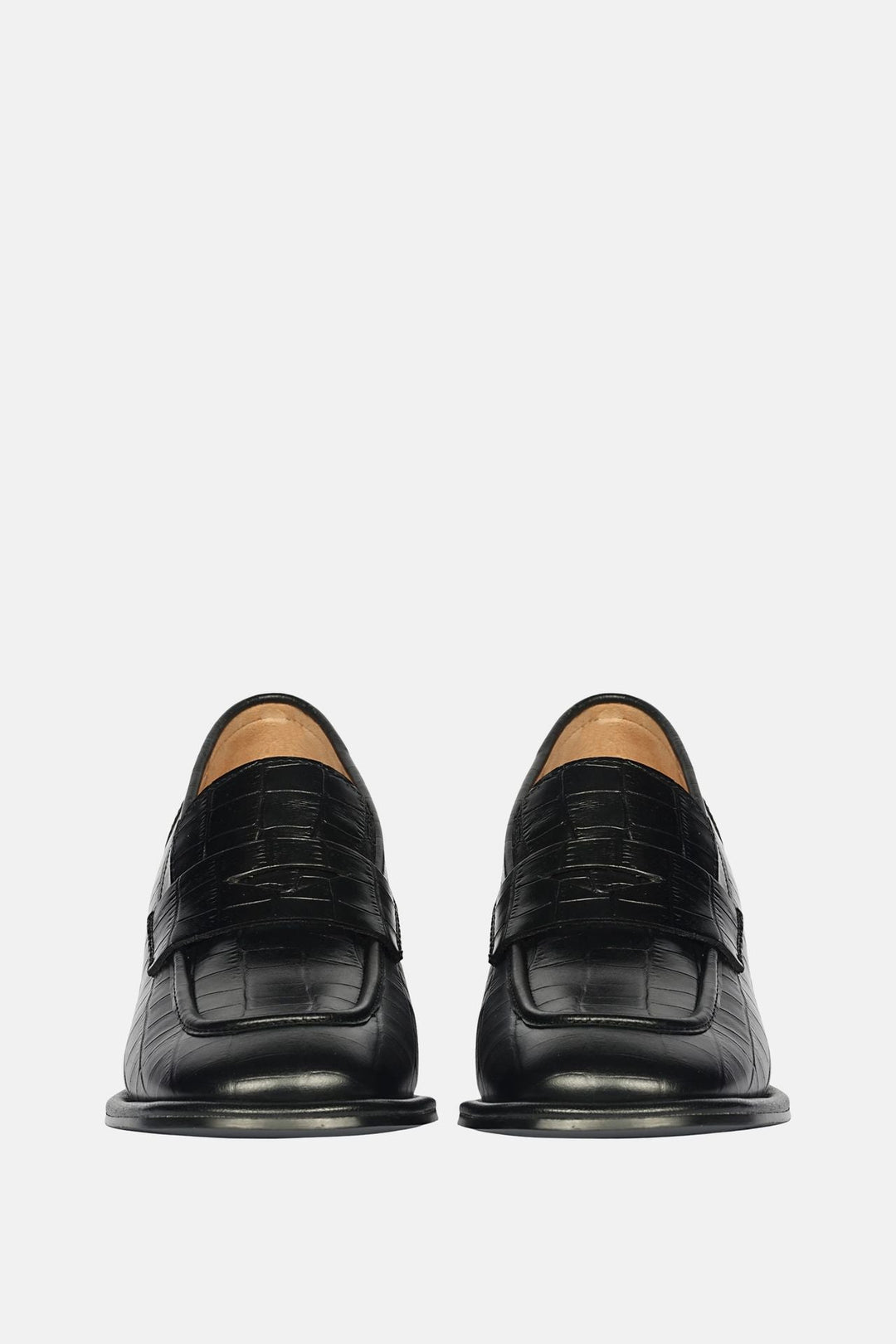 Viviana Croco - Heel Loafers