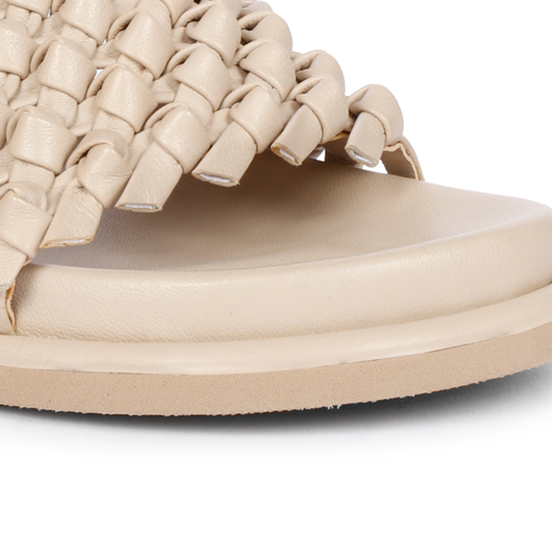 Saint  Caterina beige flat sandal
