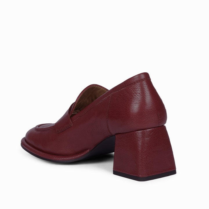 Saint Viviana Bordo Leather Saddle Moccasins