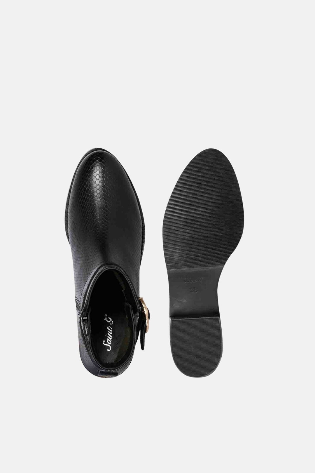 The Saint G - Eleanor - Black Ankle Boots