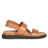 Saint  sicily Tan  Studded Strappy Sandals