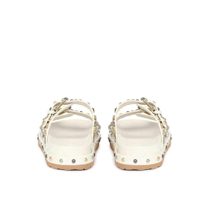 Chloe Studded Double Buckle Sandal