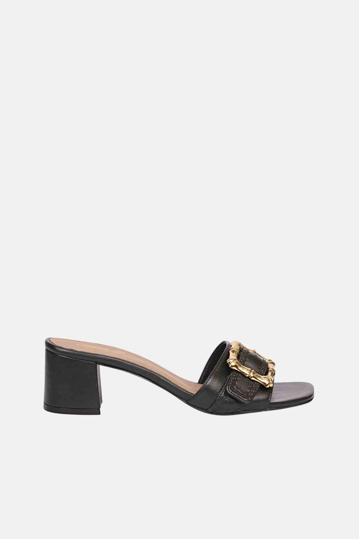 The Saint G - Glo - Black Sandals
