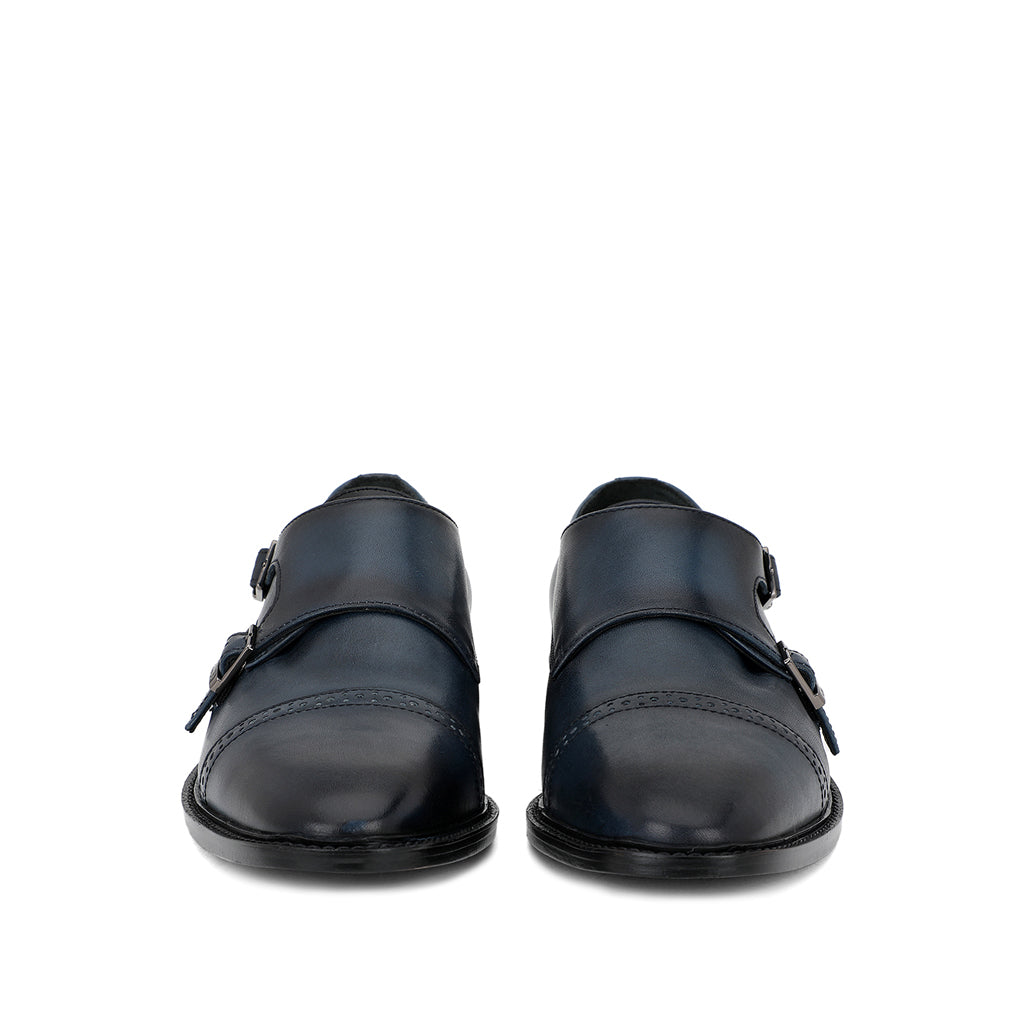 Shop Leather Men's Monk Strap Shoes Online – SaintG USA