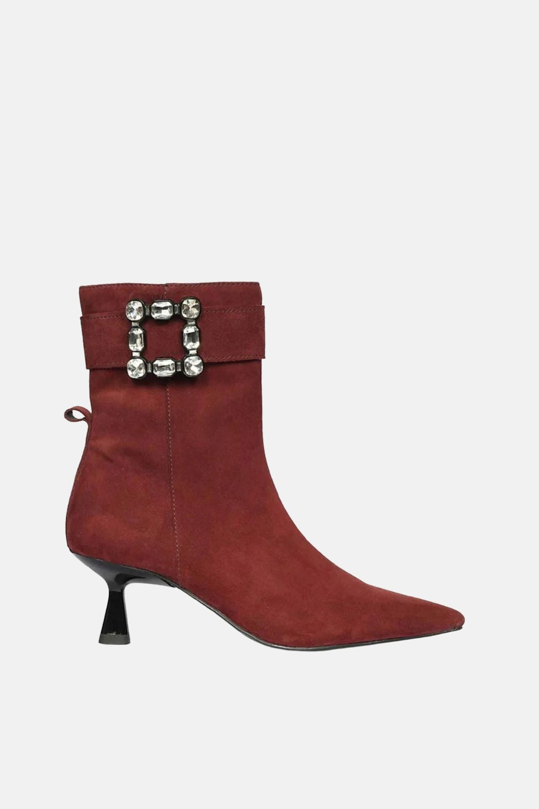 The Saint G - Eishi - Burgundy Ankle Boots