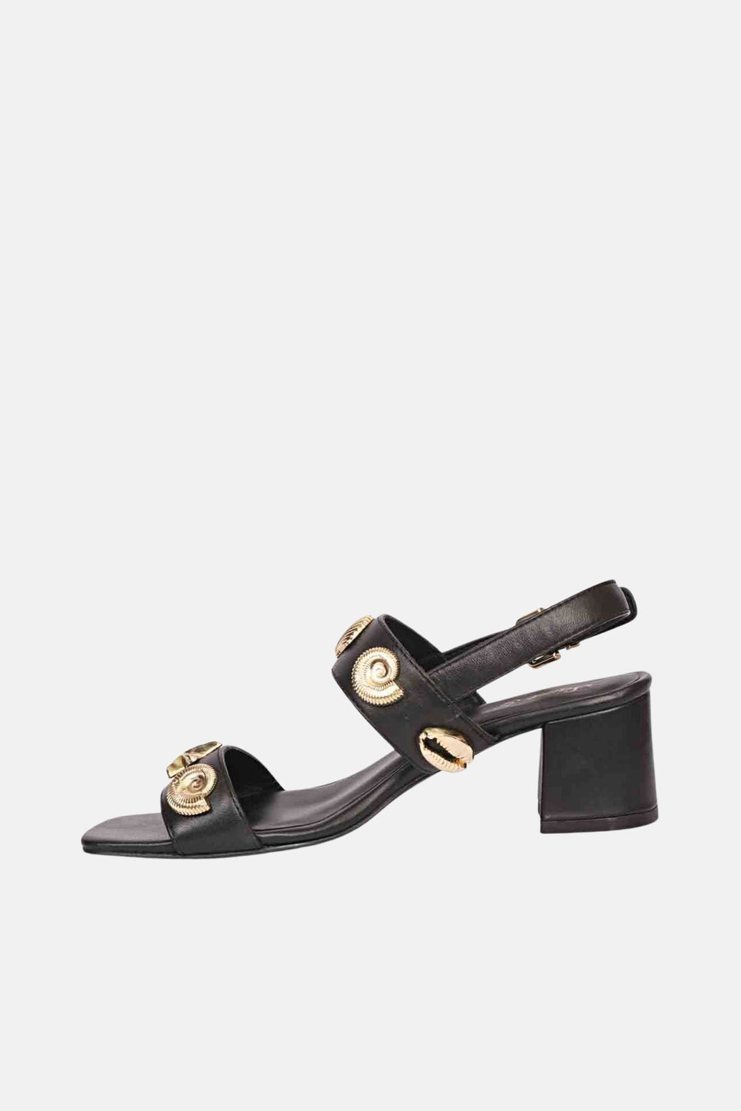 The Saint G - Uri - Black Sandals