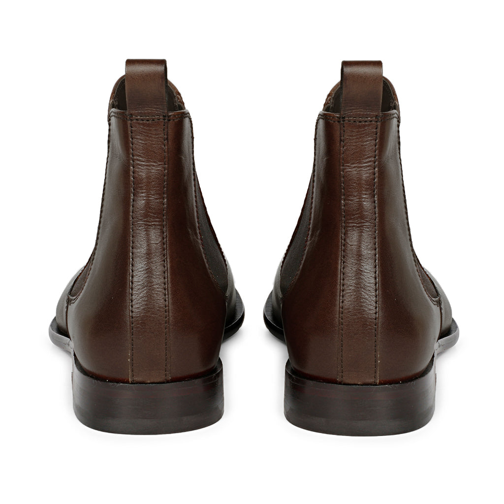 Saint Arlo Brown Leather Chelsea boot