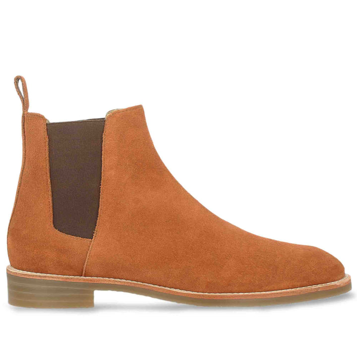 Saint Arduin Tan Leather Chelsea Boot - SaintG India