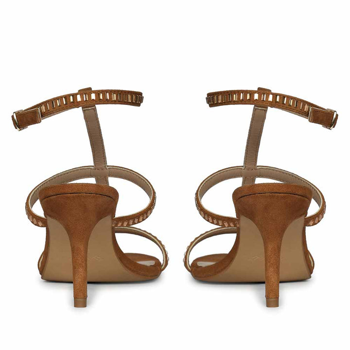 Saint Dylan Strass-Embellished Cuoio Leather Stilettos