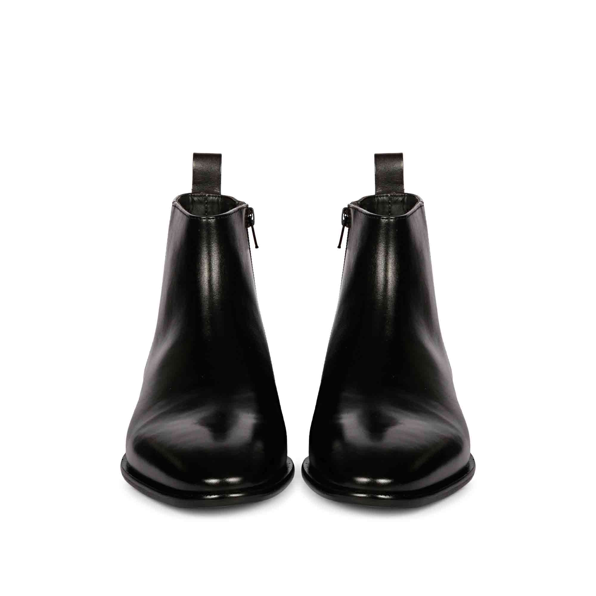 Saint Theo Black Leather Handcrafted Chelsea Boots – SaintG USA