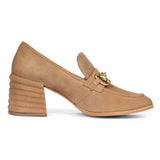 Saint Vera Beige Sued Leather Handcrafted Shoes (Copy)