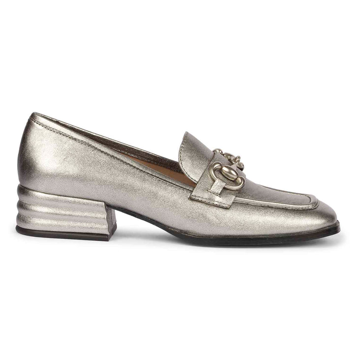 Saint Jacqueline Gunmetal Handcrafted Shoes