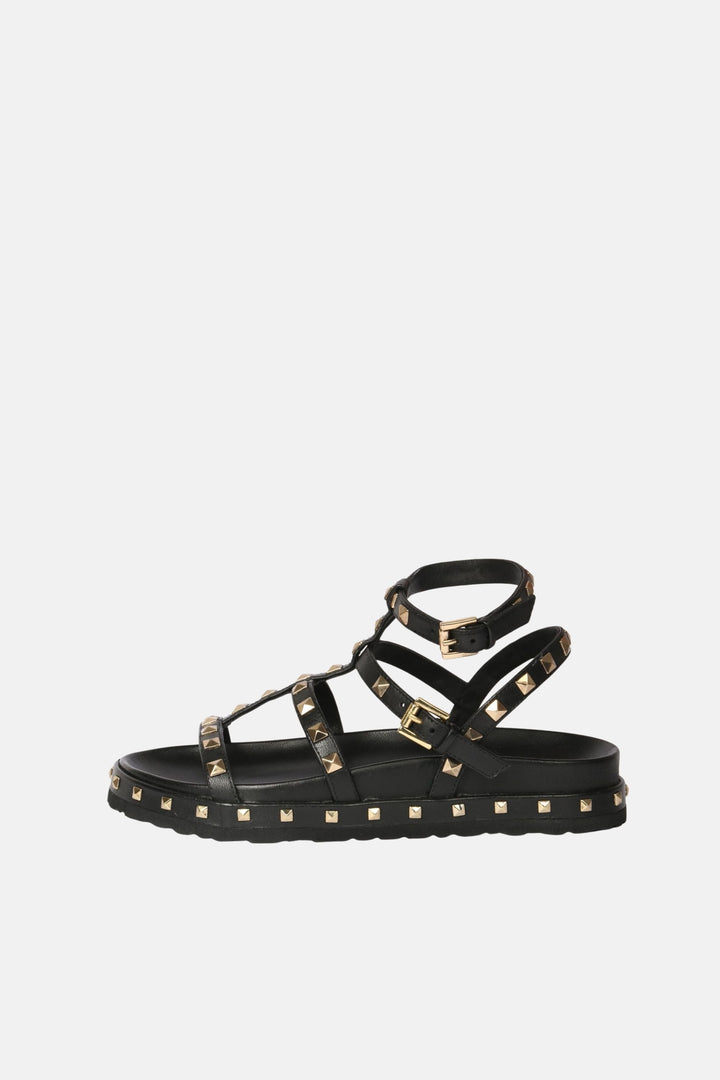 Saint G- Alicia Black - Flat Sandals