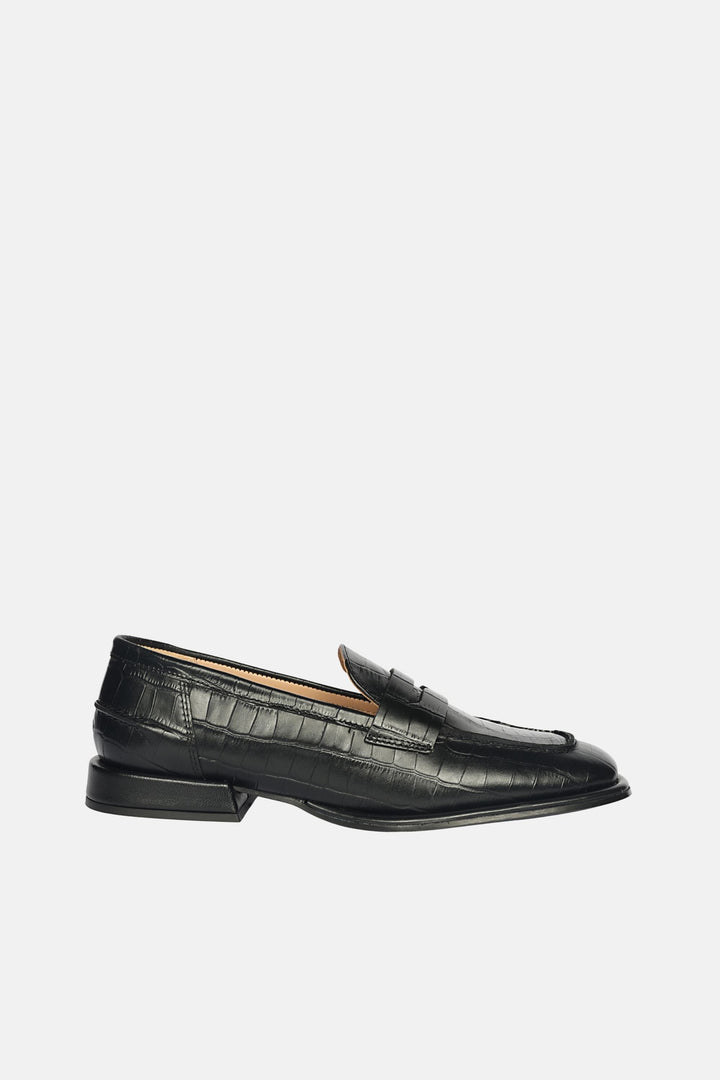 Carla Croco - Heel Loafers