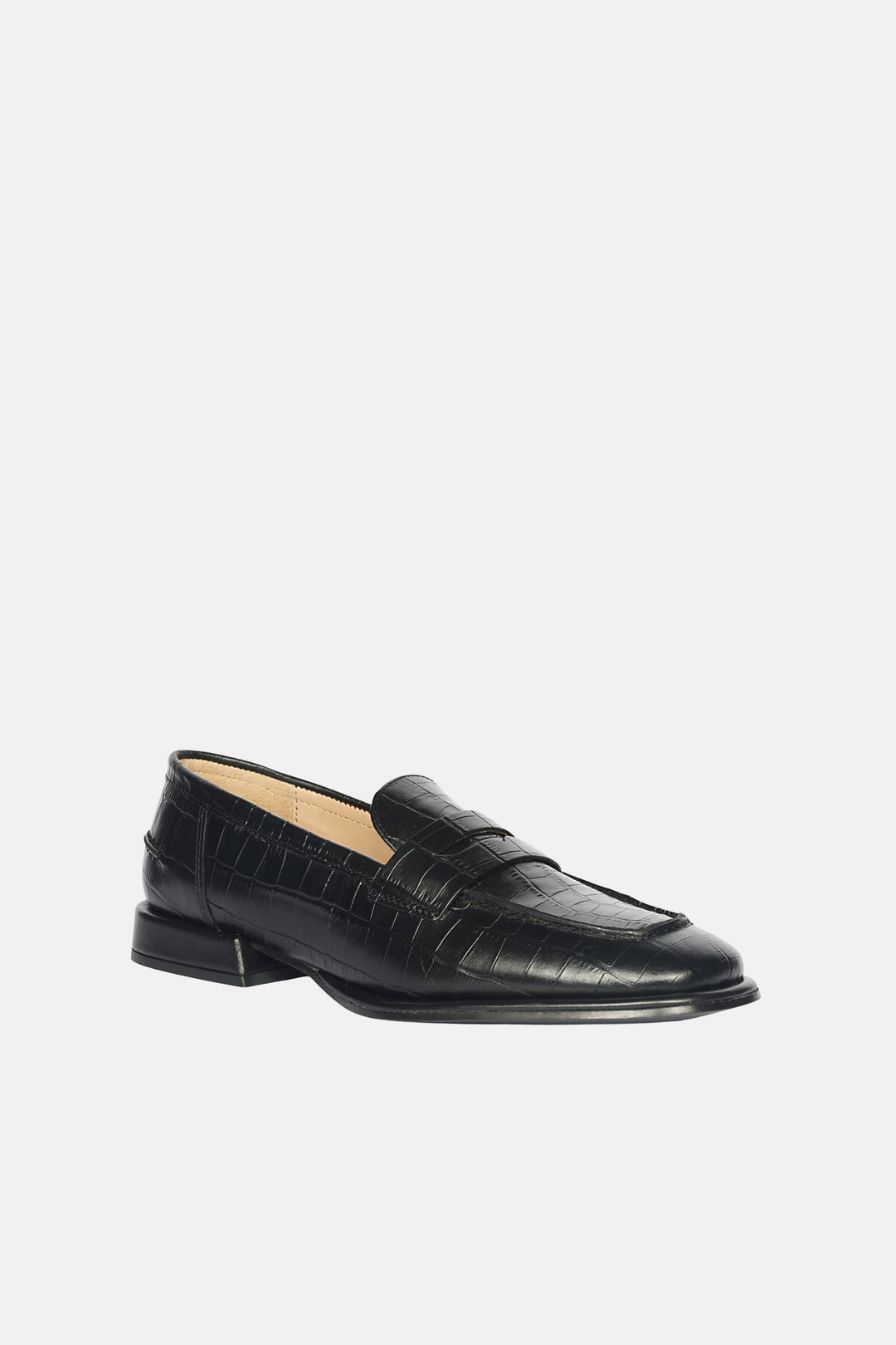 Carla Croco - Heel Loafers