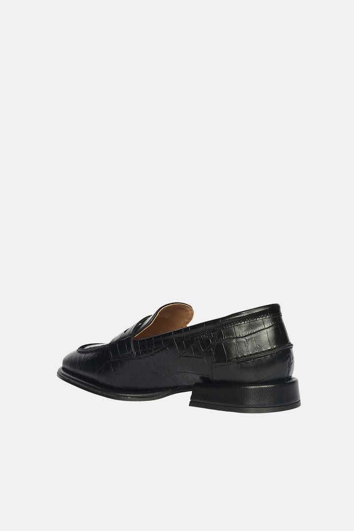 Carla Croco - Heel Loafers