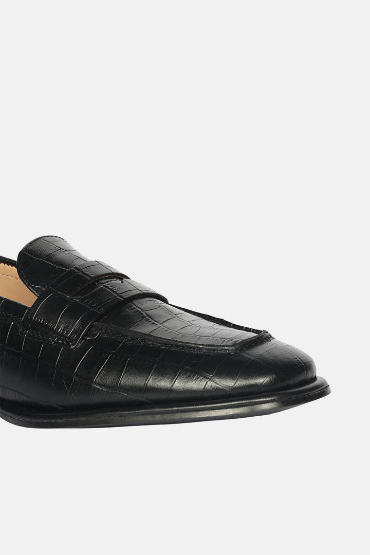 Carla Croco - Heel Loafers