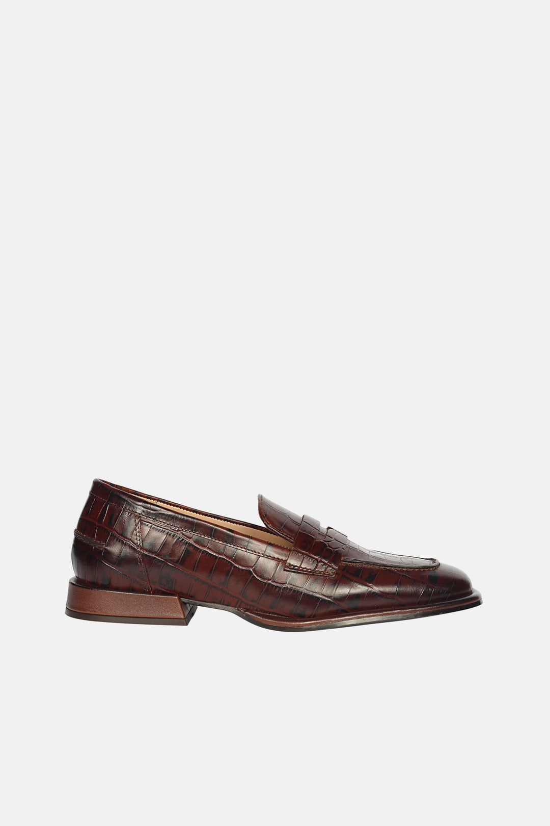 Carla Croco - Heel Loafers