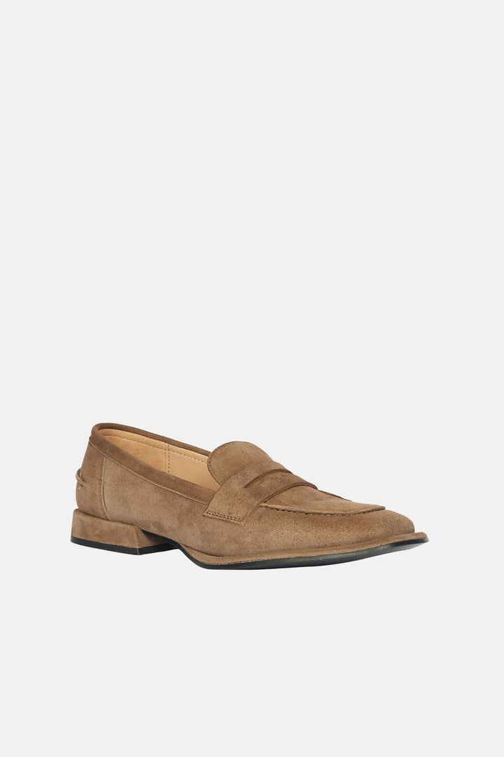 Carla Suede - Heel Loafers