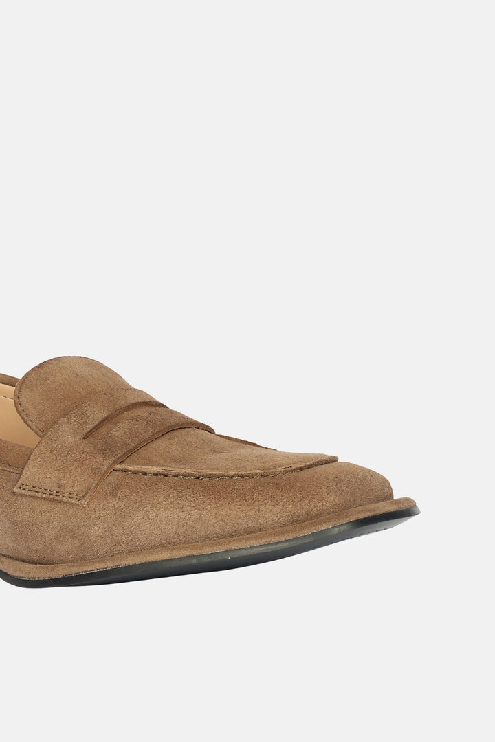 Carla Suede - Heel Loafers
