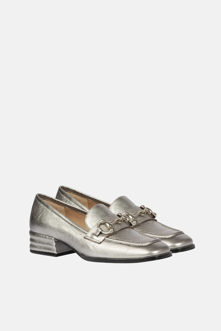 Saint G - Jacqueline Metallic Loafers Footwear
