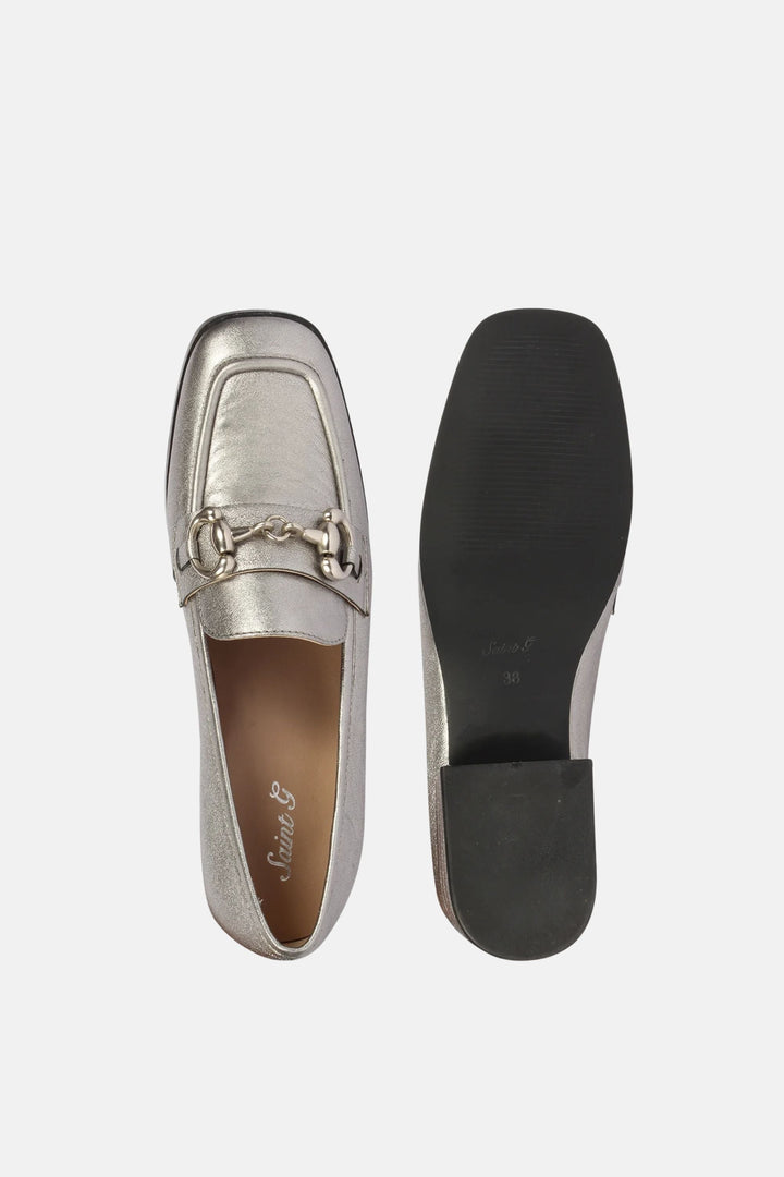 Saint G - Jacqueline Metallic Loafers Footwear
