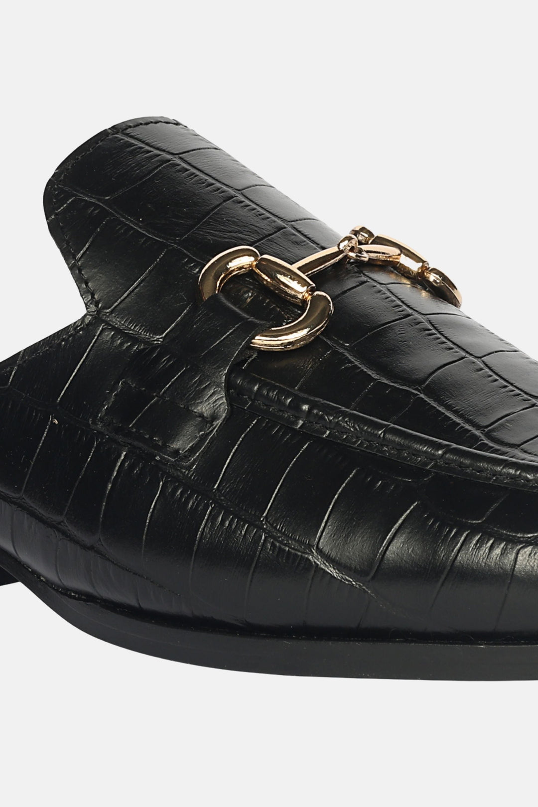 Savannah Croco - Heeled Mule