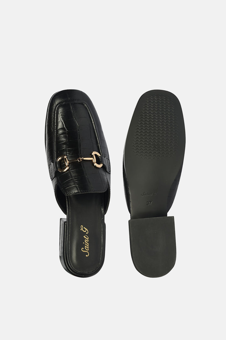 Savannah Croco - Heeled Mule