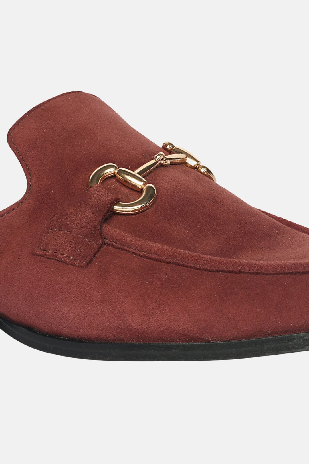 Savannah Suede - Heeled Mule