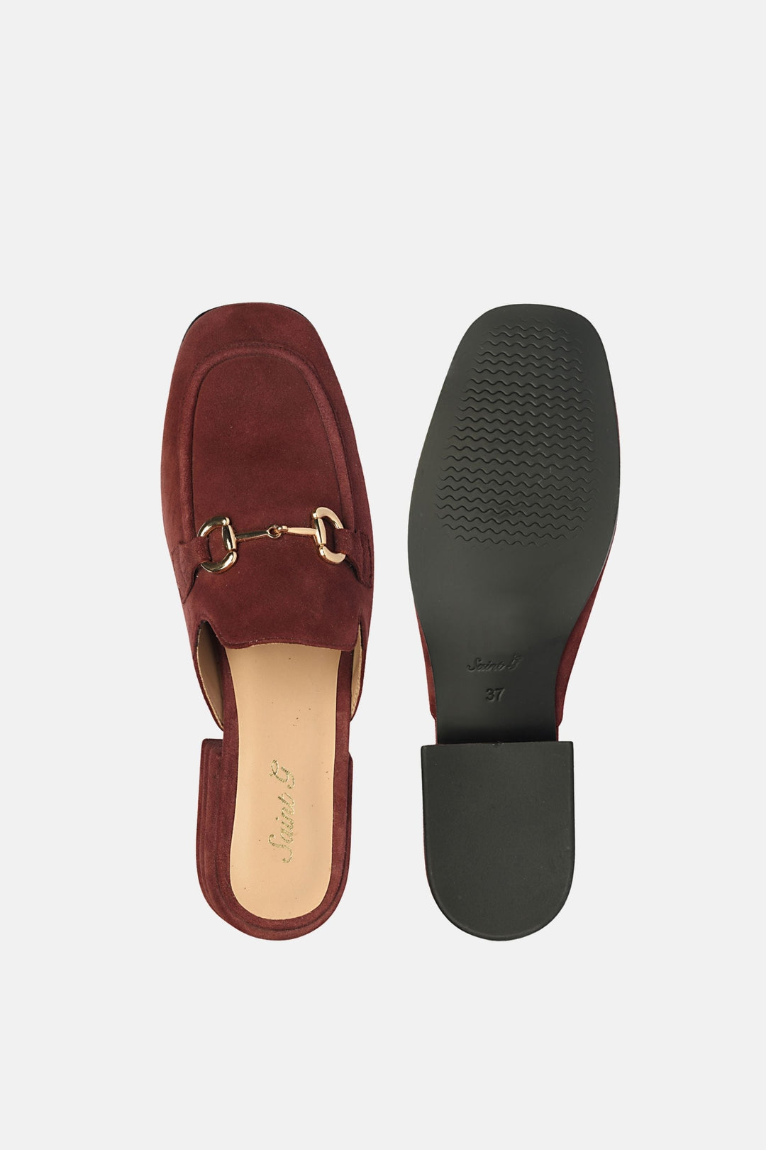 Savannah Suede - Heeled Mule