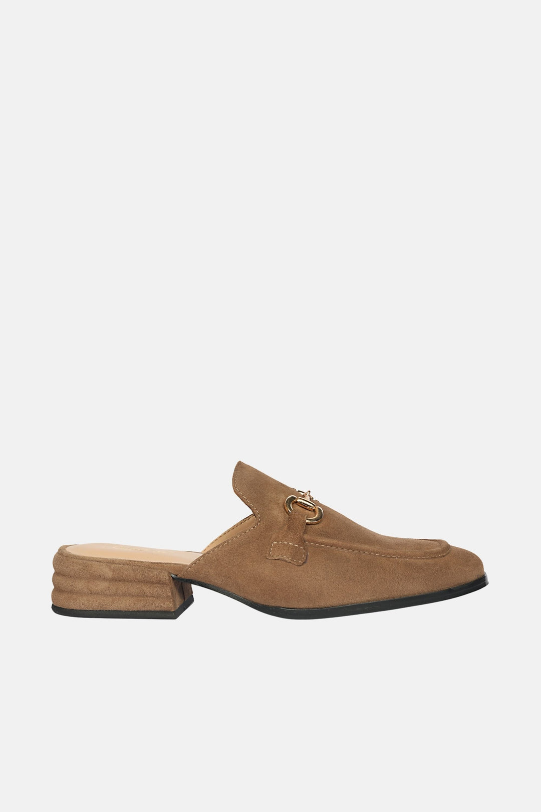 Savannah Suede - Heeled Mule